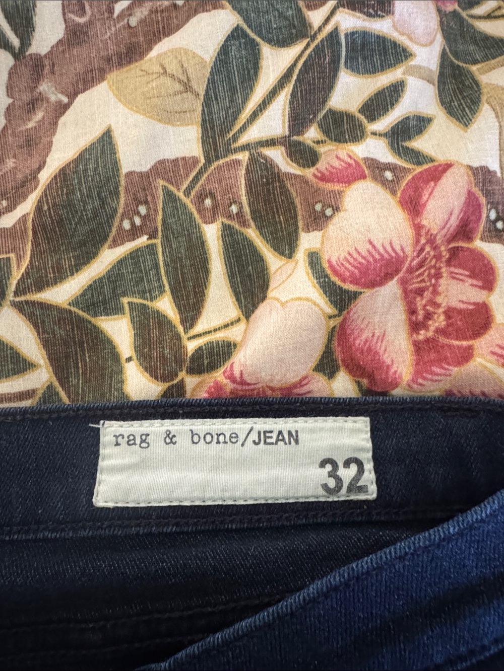rag & bone Women's Dark Indigo Skinny Jeans
